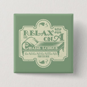 Chaise Longue 2 Inch Square Button