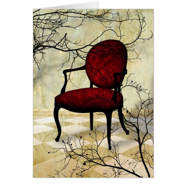 Chaise royale avec branches (Devant)