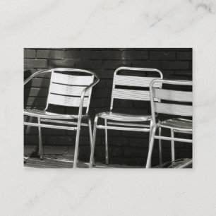 Chaises de carte de visite de photographie