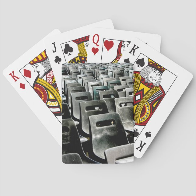 Chaises Gris Cartes De Jeu Classiques (dos)