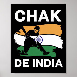 Chak De India - Indian Cricket Team Players Wear I Poster