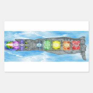Chakra Cat Sticker