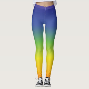 Chakra Colours Yoga Meditation Healing Energy Leggings