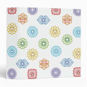 Chakra Energy 3 Ring Binder