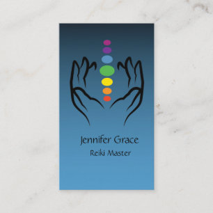 Chakra Energy Spiritual Healing Business Card