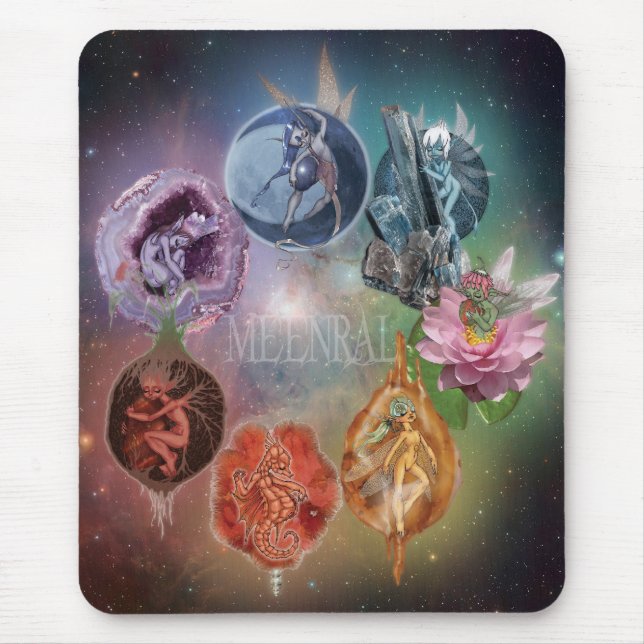 CHAKRA FAE CYCLE MOUSE PAD (Front)