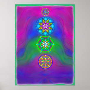 chakra gems poster