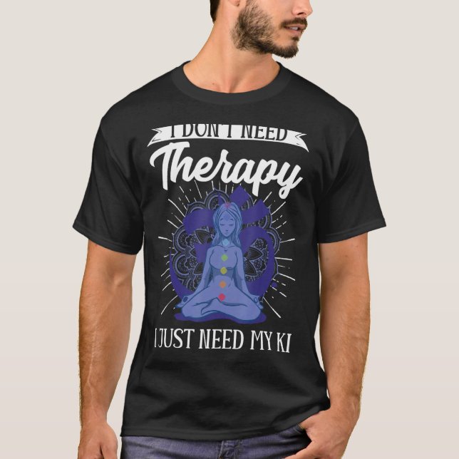 Chakra Healing Reiki Practitioner 4 T-Shirt (Front)