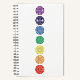 Chakra Mandala Multi-Colour Notebook