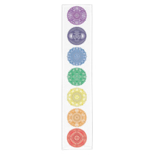 Chakra Mandala Multi-Colour Table Runner