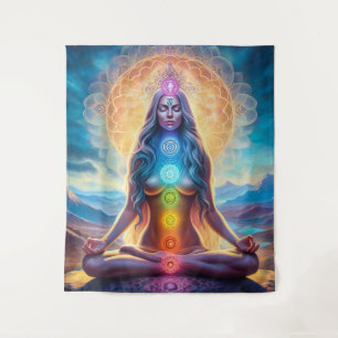 Chakra Mediatation Tapestry
