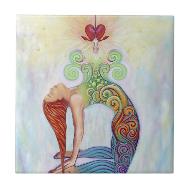 Chakra meditation tile (Front)