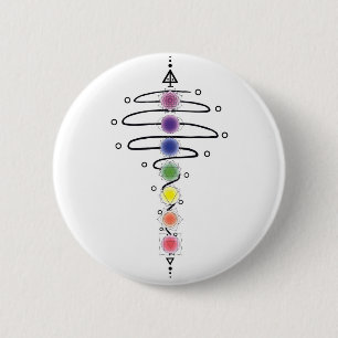 Chakra Modulator 2 Inch Round Button