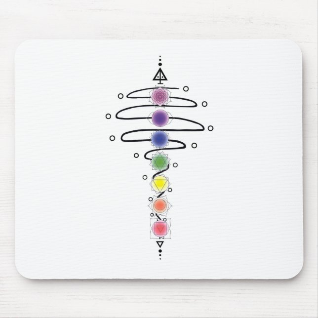 Chakra Modulator Mouse Pad (Front)