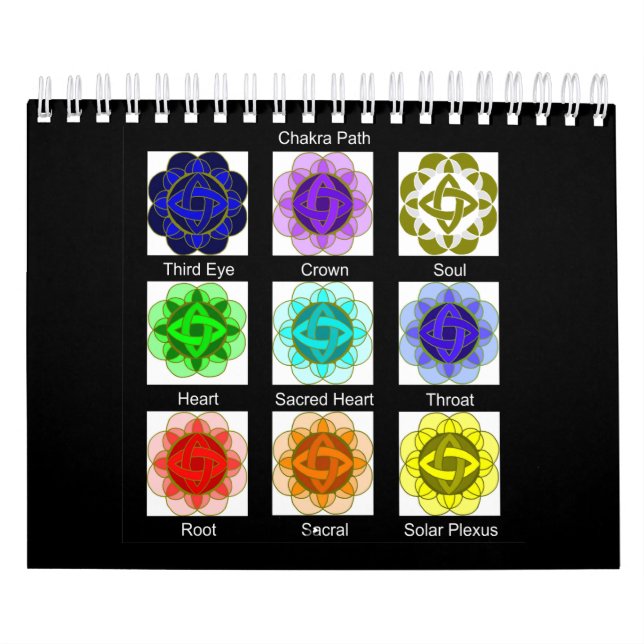 "Chakra Path" Healing Mandalas Calendar (Cover)