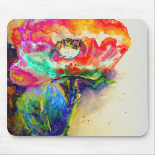 Chakra Poppy Mouse Pad