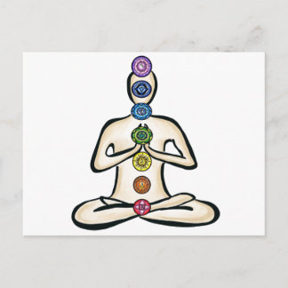 Chakra Powered Postcard
