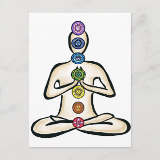 Chakra Powered Postcard