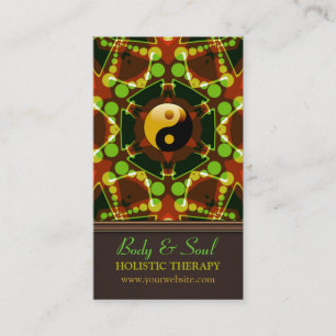 Chakra Star Energy YinYang Cartes de visite du nou