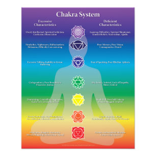 Chakra System Photo Print