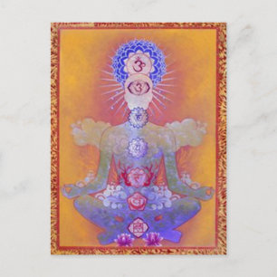 CHAKRA SYSTEM postcard