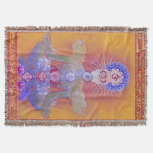 CHAKRA SYSTEM throw blanket