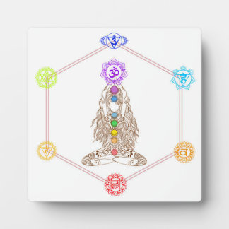 Chakra Tabletop Decor Plaque