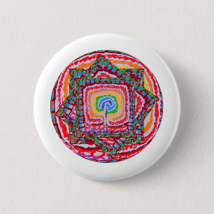 CHAKRA VUEHH 2 INCH ROUND BUTTON