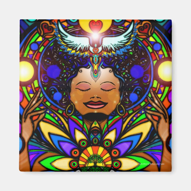 ChakraKhan (Magnet) Magnet (Front)