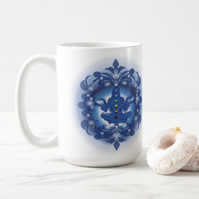Chakras Coffee Mug (With Donut)