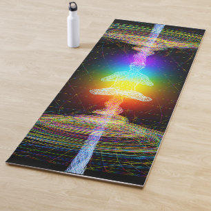 Chakras Energetic Field Mystical Enlightenment Yoga Mat