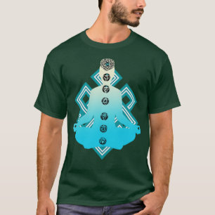 Chakras Louts Meditation Buddhism Zen T-Shirt