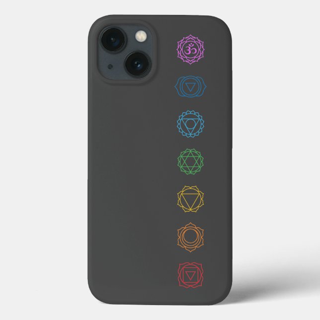 Chakras Minimalist Case-Mate iPhone case (Back)