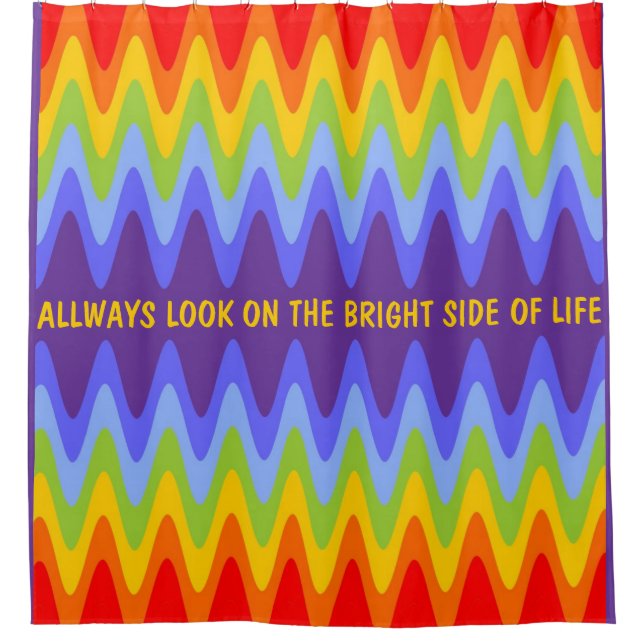 Chakras / Rainbow Colours pattern waves + your ide (Front)