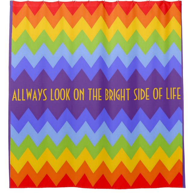 Chakras / Rainbow Colours pattern zigzag (Front)