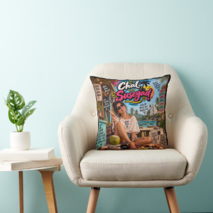 Chal Susegad! — Susegad is a Lifestyle Throw Pillow