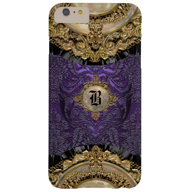 Chalchadoriz Royale  Elegant Monogram Slim Case-Mate iPhone Case (Back)