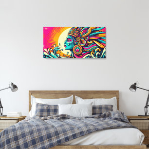 Chalchiuhtlicue 5 canvas print