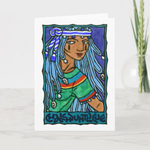 Chalchiuhtlicue Greeting Card