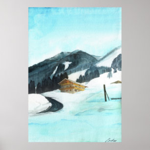 Chalet at the bottom of Schattberg Poster