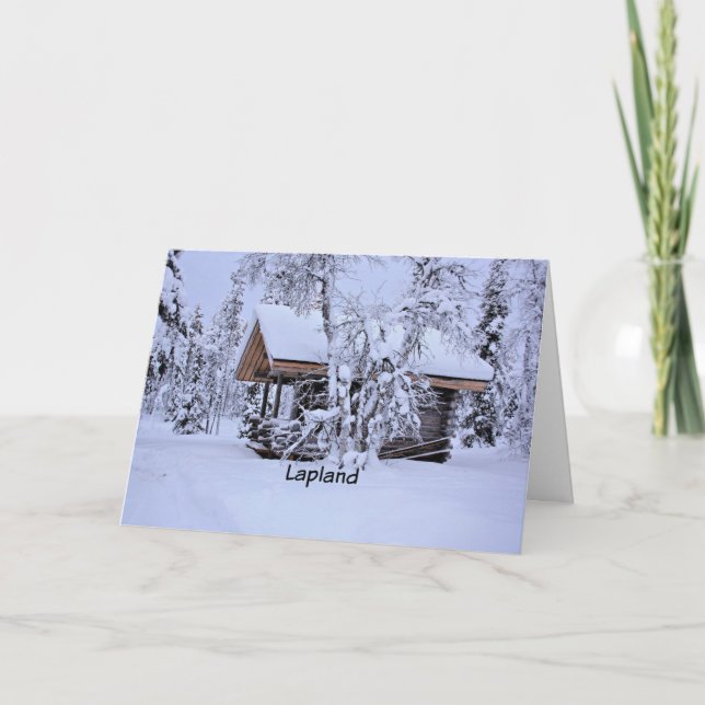 Chalet in Lapland Card (Front)
