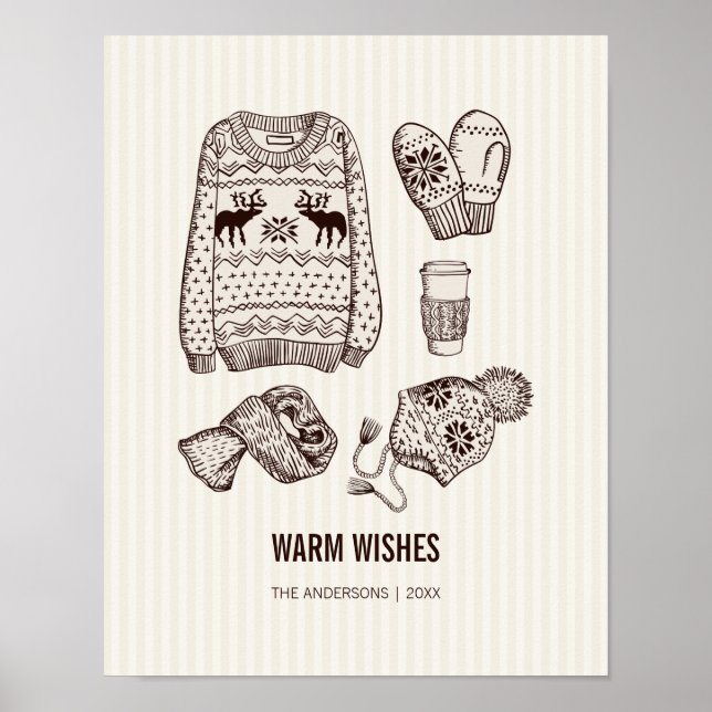 Chaleureux Vacances Essentiels Poster Imprimer (Devant)
