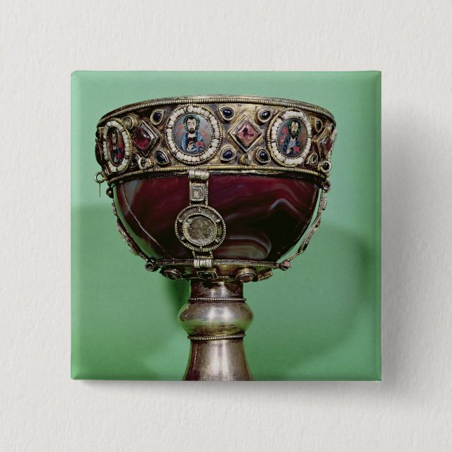 Chalice 2 Inch Square Button (Front)