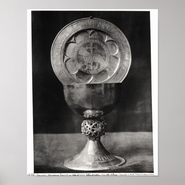 Chalice and Eucharist Plate Poster (Front)
