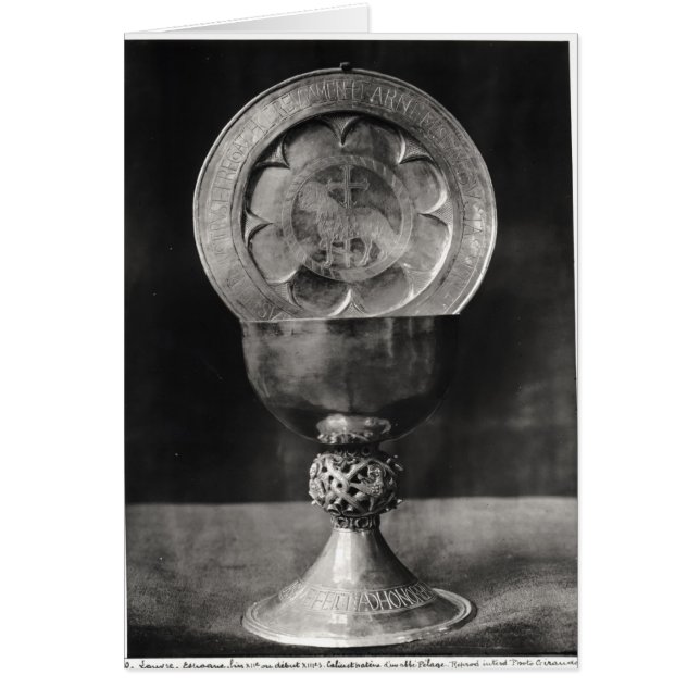 Chalice et plaque eucharistique (Devant)