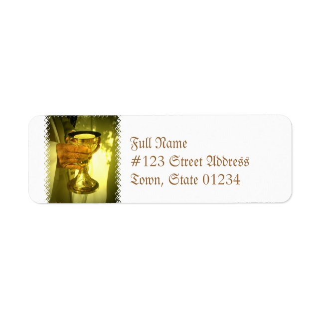Chalice Mailing Labels (Front)