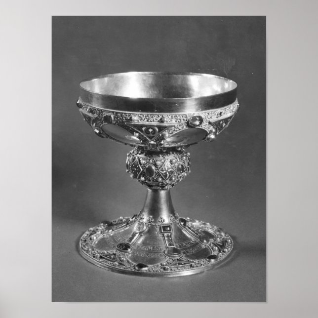 Chalice of St. Remigius  Bishop of Reims Poster (Front)