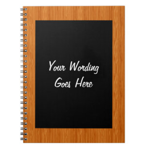 Chalk board note book PERSONALIZE