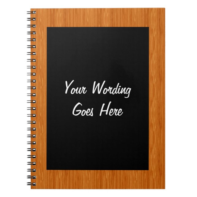 Chalk board note book PERSONALIZE (Front)