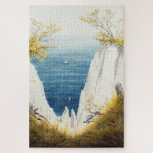 Chalk Cliffs at Rügen: A Romantic Masterpiece Jigsaw Puzzle